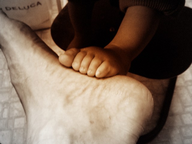Rui & Daddy's feet